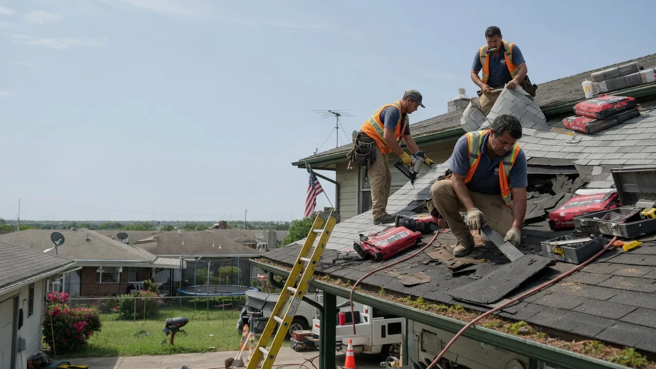 Roof Repair in Russellville, AR near me